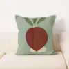 Vaso de Girassol Pintado à Mão Estilo Ins Pintura a Óleo Almofada Decorativa Estilo Nórdico Almofada Refrescante para Encosto de Sofá-Cama