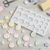 Herramientas para Hornear Pasteles DIY Molde de Silicona de Pétalo y Hoja de Girasol para Fondant Chocolate Arcilla