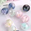 Cuentas de aleación de 16 mm con forma de mariposa y explosión de estrella galáctica, adecuadas para joyería DIY, cadenas de teléfono, bolígrafos de cuentas y llaveros