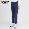 Pgm Nuevos Pantalones de Golf Largos para Niños Ropa de Otoño e Invierno para Niños Pantalones Deportivos de Golf Gruesos de Forro Polar Pantalones para Jóvenes