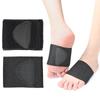 Bandagem elástica invisível de silicone, almofada para os pés, proteção para os pés, suporte para pés planos, conjunto de meia almofada para tênis