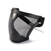Máscara Facial Completa Transfronteiriça Aprimorada com Algodão Filtrante Estilo Cabeça de Cavalo para Ciclismo Espelho Protetor de Pesticidas Anti-embaçante Proteção do Trabalho para Soldagem