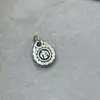 Pingente de Águia Esculpido em Cobre Branco Acessório Ornamento Pendurado Pulseira Artesanal DIY Ornamento de Mão 661