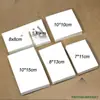 Cartão de Papel Cartão Rígido Espesso Branco Origami Feito à Mão Cartão de Fundo Papel Cartão Cartão de Estudante Cartão Pequeno Quadrado de Jardim de Infância