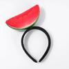 Accesorios para el Cabello Personalidad Divertida Tocados Pasador de Pelo Divertido Rábano Diadema Pasador en Vivo Diadema Creativa Fruta de Pimiento Verdura