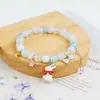 Pulsera Nueva Estilo Coreano con Cristales de Conejito Lindo, Joyería de Pulsera para Estudiantes, Sensación de Alta Gama para Niñas