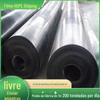 Geomembrana de PEAD para Tanques de Peixes, Membrana de Polietileno Anti-Infiltração de 1mm para Aquicultura de Água Doce, Geomembrana Anti-Infiltração