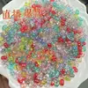 4mm Acrílico Cor Sólida Pintado Contas Amendoim Feitas à Mão Contas Soltas DIY Pulseira Caseira Pulseira Joias de Orelha Acessórios Material