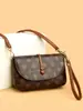 Bolso de mujer de alta gama transfronterizo 2026 nuevo bolso de moda para mamá estampado retro bolso cuadrado pequeño versátil bolso de hombro cruzado