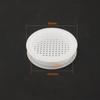Ventilación de Malla Transpirable de Plástico Cubierta Decorativa para Gabinete Ventilación de Aire Redonda de Doble Cara para Muebles Cubierta de Agujero para Zapatero Armario