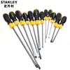 Chave de fenda de uma palavra com cabo de plástico série B Stanley 60-817-23 3x 75mm para manutenção doméstica com magnético
