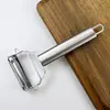 Prensador de papas de acero inoxidable 316, picador de comida para bebés, exprimidor manual multifuncional, herramienta de cocina