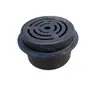 Drenaje de Piso de Defensa Civil Dn80 Drenaje de Piso de Pared Lateral Drenaje de Piso Antiexplosión 4 pulgadas 6 pulgadas Drenaje de Piso con Marco de Malla Hierro Fundido Drenaje