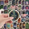 50 Pegatinas de Graffiti para Etiquetas de Pociones de Bruja Transfronterizas, Pegatinas Decorativas Impermeables para Vasos de Agua, Pegatinas Creativas de Pociones de Bruja