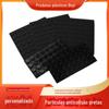 Grânulos Anticolisão de Silicone Preto Adesivo Silencioso para Porta de Guarda-roupa Almofada Abafadora Grânulos de Borracha Transparente Grânulos de Silicone Autoadesivos Antiderrapantes