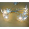 Cadena de luces LED navideñas de venta caliente transfronteriza Campana de árbol de Navidad Oso Luz decorativa Muleta Muñeco de nieve Cadena de luces a batería