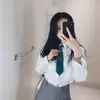 Corbata Camisa de Moda para Mujer Decorativa Estilo Universitario Estilo Japonés Estilo Harajuku Estilo Británico Negra Genial Corbata Pequeña