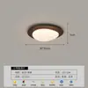 Nova Usada Estilo Creme Iluminação de Teto para Sala de Estar Moderna Simples Padrão Mármore Falso Quarto de Estudo Quarto Proteção para os Olhos Luminárias para Ambiente