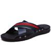 Sandalias ligeras de piel de vaca auténtica para hombre, de talla grande, para playa, antideslizantes, para el hogar, venta al por mayor