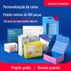 Caixa de presente de aromaterapia, caixa de livro personalizada, caixa de perfume criativa, papelão branco, capa elegante, céu e terra, embalagem de presente, personalização