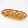 Cesta de Armazenamento Artesanal de Rattan Vietnamita, Cesta para Lanches e Pães, Cesta de Rattan para Mesa de Sala de Estar, Cesta Pequena de Rattan para Frutas