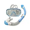 Gafas de Buceo, Set de Snorkel, Máscara de Snorkel Completamente Seca, Gafas de Buceo Antiniebla para Natación Infantil Amazon