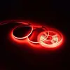 Tira de Luz Flexible Cob de Alto Brillo 12V/24V Bajo Voltaje Certificada ETL Ancho 8mm Tira Lineal Led de Luz Suave