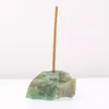 Adornos de Incienso de Piedra Cruda de Cristal Natural, Grava de Cristal para Quemador de Incienso de Buda, Adornos de Cristal de Jade para Incienso, Ventas Calientes Transfronterizas