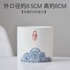 Fábrica Diretamente pintado à mão azul e branco sorte cerâmica suculenta vaso de flores pequeno velho pilha planta pote em estoque atacado