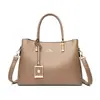 Bolso tote de mujer en bloques de color otoñal, gran capacidad, adecuado para ir al trabajo, diseñado para madres de mediana edad, nuevo estilo 2026, bolso de hombro/bolso cruzado multicapa