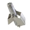 Recortador de vello nasal personalizado de fábrica acero inoxidable para hombre prensa manual limpieza limpieza de vello nasal artefacto de limpieza de fosas nasales