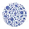 Zc046 Bandeira de Mesa com Tema de Porcelana Azul e Branca Toalha de Mesa Festa Feriado Casa Sala de Estar Tapete de Mesa Estilo Chinês Jogo Americano Decorativo