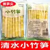 Brotes de bambú pequeños frescos, puntas de bambú tiernas, verduras de temporada, frescos y crujientes, pelados sin raíces viejas, brotes de bambú seleccionados, venta al por mayor de fábrica
