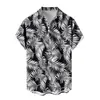 Camisa de Manga Corta Nueva de Venta Caliente para Hombre Vacaciones en Hawái Llamas Impresión 3D Casual Versátil Top para Hombre 2024