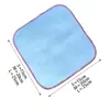Toalla Desmaquillante de Algodón de Bambú Agua Clara Transfronteriza de Amazon, Fibra Ecológica Tela Arrugada de Gasa de Algodón de 4 Capas Toalla Desmaquillante