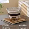 Tetera de Viaje Portátil Retro Resistente a Altas Temperaturas Olla Pequeña para Leche Tarro de Cerámica Gruesa para el Hogar con Asa Lateral Tetera para Fuego de Carbón Disponible al por Mayor
