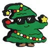 Accesorios de Cuentas para Bolígrafos Temática Navideña Figuras de Papá Noel y Árbol de Navidad Cuentas de Goma Suave Accesorios para Decoración de Bolígrafos DIY Venta al por Mayor