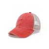 Boné de Baseball de Algodão Lavado para Mulheres com Logo Bordado, Boné de Tela Liso com Top Macio, Chapéu Estilo Vintage para Homens, Respirável e Protetor Solar