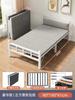 Cama plegable, cama individual, alquiler de habitación, sofá cama para adultos, cama de tablero duro de 1 m, dormitorio, oficina sencilla, cama de hierro