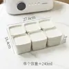 Cuencos cuadrados de cerámica, cuencos para snacks, cuencos para salsas para mojar, cuencos para vaporera, ollas para vaporera, cajas para vaporera, platos para vaporera, cuencos para postre, cuencos para cocer huevos al vapor, platos para vaporera domésticos