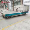 Metalurgia Contenedor Molde Cruzado Taller Transferencia Vía de Bajo Voltaje Alimentado Plataforma Rodante Caminata Lineal Control Remoto Riel Guía Plataforma Plana