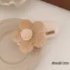 Presilha de Cabelo de Pato de Pelúcia Estilo Novo para Traseira da Cabeça Xadrez Doce Acessório de Cabelo
