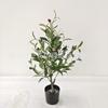 Oliveiras artificiais bonsai Greening home engenharia interior e exterior simulação de frutas fábrica de oliveira atacado
