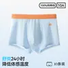 Cuecas Boxers de Seda de Gelo Classe A para Meninos Adolescentes, Estudantes do Ensino Fundamental e Médio, Crianças em Fase de Desenvolvimento, Crianças Plus Size, Shorts Boxer Finos de Verão