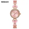 Reloj Mariposa de Ensueño Mokago Lujo Ligero Nicho Gama Alta Pulsera de Gipsofila Reloj Joyería de Cobre Reloj de Mujer de Segunda Mano