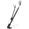 Soporte Telescópico de Acero Inoxidable para Caña de Pescar con Deslizador Doble para Carrete y Rebote Automático, Suministros de Pesca, Soporte de Caña de Pescar con Inserción en el Suelo