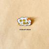 Para ganar el primer premio de un solo golpe, debes pasar el broche para que sea no. 1, insignia de metal, joyería de regalo de graduación para el examen de ingreso a la preparatoria de un estudiante