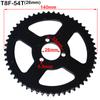 Piñón de mini motocicleta de 49 cc, 25 h/T8F, engranaje de transmisión de gran tamaño, disco de cadena de bicicleta todoterreno pequeña de dos tiempos