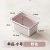 Cesta de escorrer dupla camada transparente extra grande para uso doméstico, bacia de lavagem multifuncional para lavar vegetais e frutas, cesta de lavagem de vegetais para cozinha