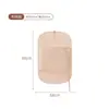 Bolsa de compresión para chaqueta de plumas Bolsa antipolvo Cubierta antipolvo para ropa Tipo colgante Armario doméstico Bolsa colgante para ropa Abrigo